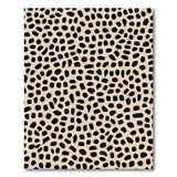 Beige Leopard Spot Area Rug