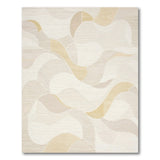 Abstract Wavy Neutral Abstract Area Area Rug