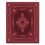 Ornate Red Traditional Persian Area Rug