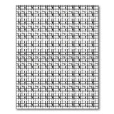 Black and White Geometric Modern Black White Area Rug