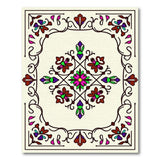 Ornate Multi-Color Floral Persian Area Rug