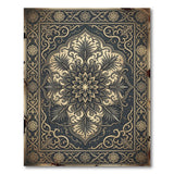 Distressed Vintage Mandala Area Rug
