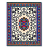 Traditional Persian Multi-color and Patterns Vibrant Mandala Persian Area Rug
