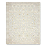 Geometric Modern Neutral Geometric Diamond Area Rug