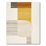 Multi-color and Patterns Abstract Geometric Block Area Rug
