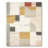 Geometric Modern Abstract Geometric Multi-Color Area Rug