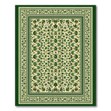 Green Clover Vine Persian Area Rug