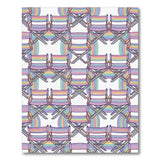 Rainbow Directors Chair Area Rug