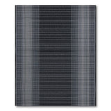 Modern Black White Grid Stripe Area Rug