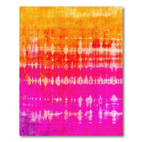 Vibrant Ombre Multi-Color Distressed Area Rug