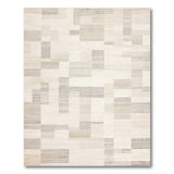 Geometric Modern Beige and Neutral Modern Geometric Neutral Block Area Rug