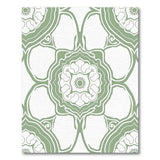 Green Mandala Floral Persian Area Rug