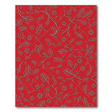 Red Fern Daisy Floral Area Rug