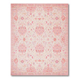 Traditional Persian Floral Blush Pink Floral Persian Area Rug