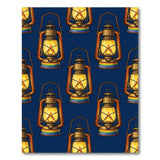 Rainbow Lanterns Rustic Area Rug