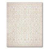 Trellis Beige Geometric Trellis Area Rug