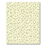 Delicate Daisy Meadow Yellow Area Rug