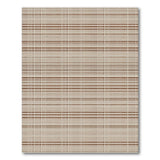 Beige and Neutral Geometric Modern Beige Tan Striped Woven Area Rug