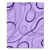 Abstract Area Swirl Purple Swirl Abstract Area Rug