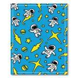 Cartoon Astronaut Space Blast Kids Rug