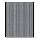 Grey Geometric Mesh Area Rug
