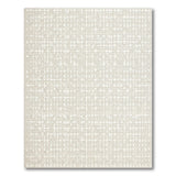 Beige Geometric Textured Area Rug