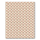 Blush Pink Floral Vintage No. 18 Area Rug