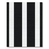 Stripe Bold Black White Vertical Stripe Area Rug