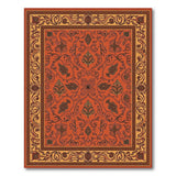 Rich Red Traditional Persian Area Rug
