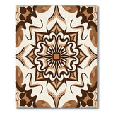 Brown Tan Traditional Persian Medallion Area Rug