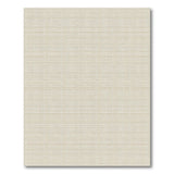 Beige and Neutral Geometric Modern Beige Grid Woven Area Rug