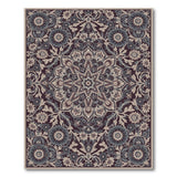 Purple Floral Vintage No. 13 Area Rug