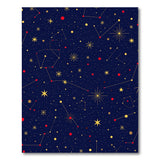 Starry Constellations Navy Area Rug