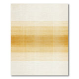 Beige Ombre Gradient Distressed Area Rug