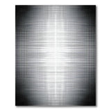 Black White Halftone Gradient Geometric Modern Area Rug