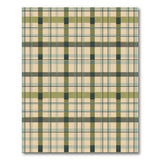 Multi-Color Plaid Checkered Area Rug