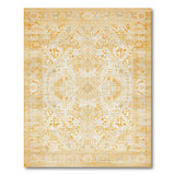 Cream Gold Heritage Tribal Area Rug