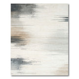 Grey Sweeping Grey Abstract Area Rug