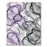 Abstract Area Purple Fluid Abstract Area Rug