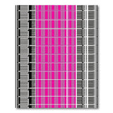 Pink Bold Pink Black Plaid Area Rug