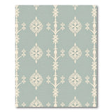 Blue and Teal Teal Traditional Persian Area Rug