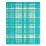 Geometric Modern Blue and Teal Teal Hexagon Geometric Area Rug