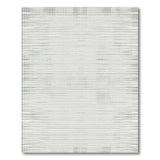 Modern Grey Grid Weave Area Rug
