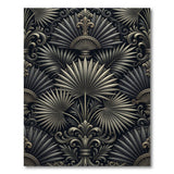 Ornate Palm Frond Area Rug