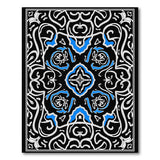 Elegant Blue Accent Persian Area Rug