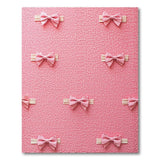 Adorable Pink Bow Headband Area Rug