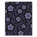 Purple Floral Vintage No. 8 Area Rug