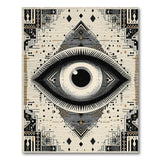 Mystic All-Seeing Eye Tribal Area Rug