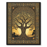 Celtic Tree of Life Golden Heritage Rug
