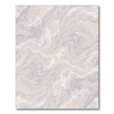 Beige Lavender Marble Swirl Area Rug